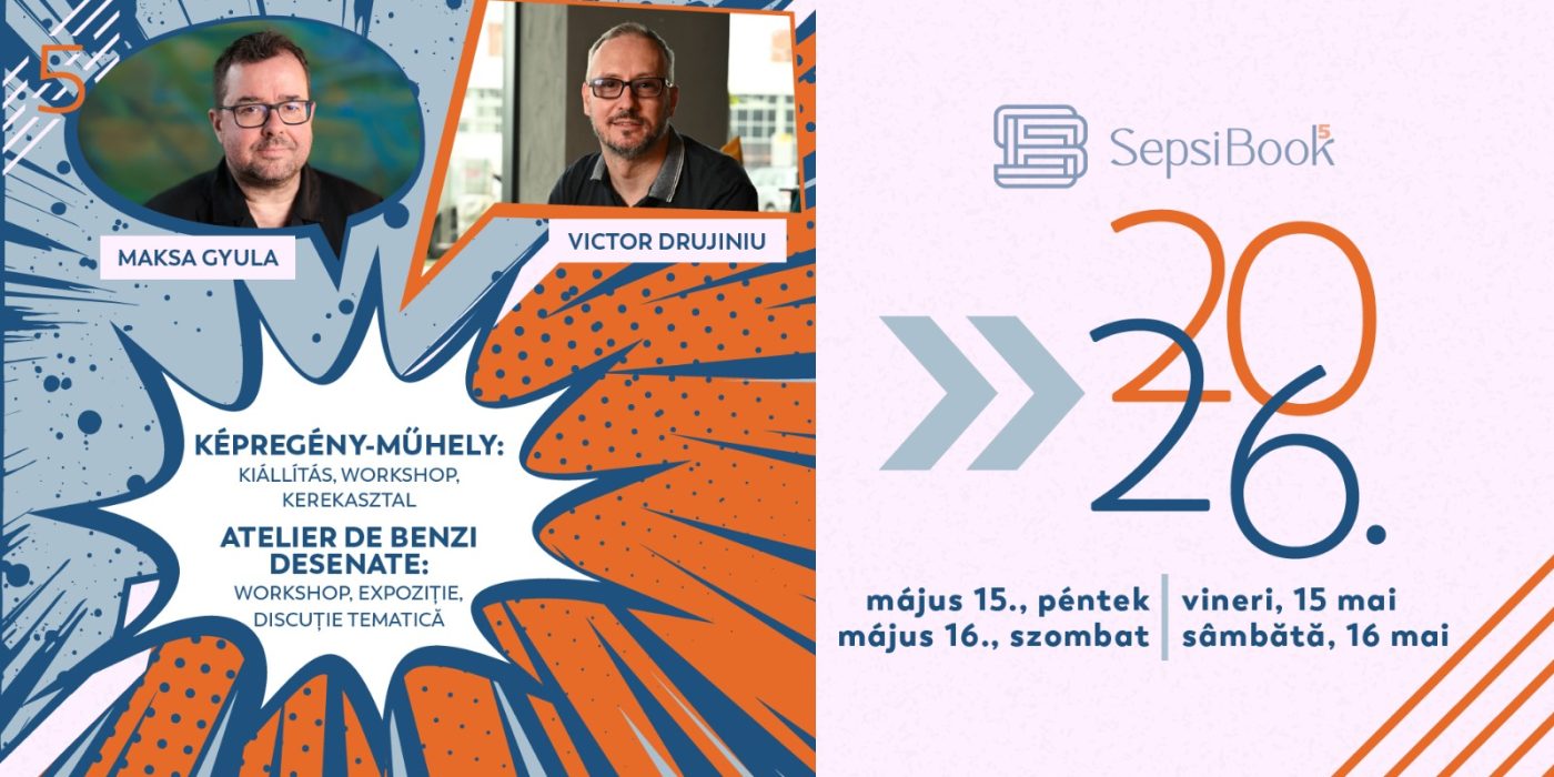 Szuperhősök és műhelytitkok: a képregények világa meghódítja az 5. SepsiBookot!